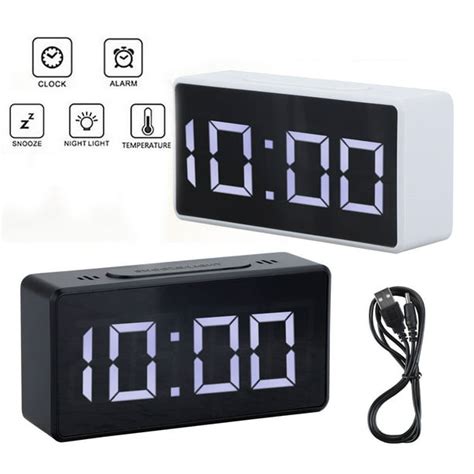 battery powered alarm clock walmart|alarm clock battery backup walmart.